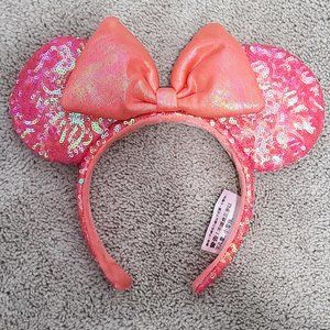 Disney Parks Coral Minnie Mouse Ears